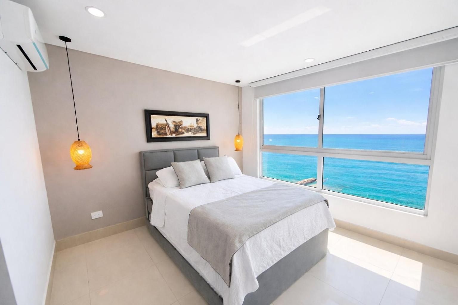 Exclusivos En Edificio Frente Al Mar Palmetto Apartamento Cartagena