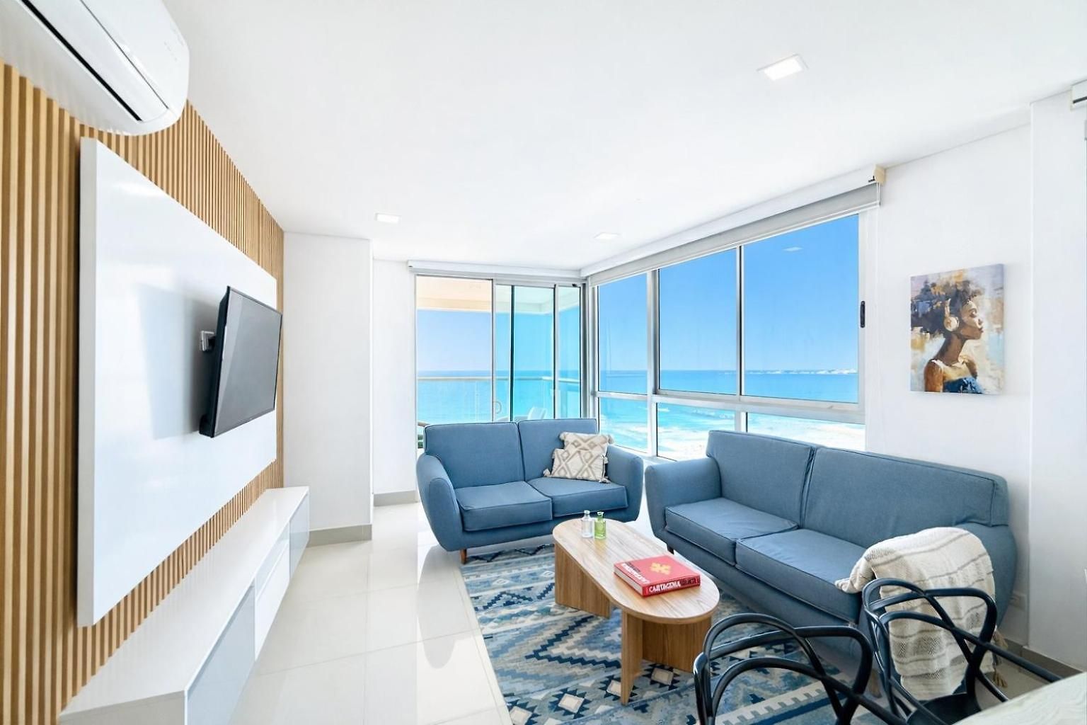 Exclusivos En Edificio Frente Al Mar Palmetto Apartamento *