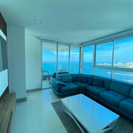 Exclusivos En Edificio Frente Al Mar Palmetto Apartamento Cartagena